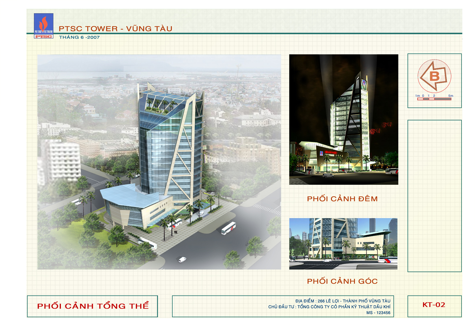 Khu phức hợp văn phòng – căn hộ cao cấp PTSC Vũng Tàu