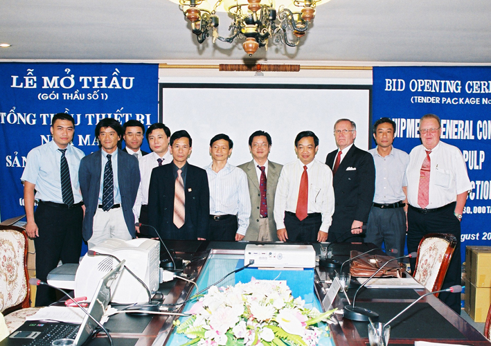 Nhà máy bột giấy và giấy An Hoà - Tuyên Quang