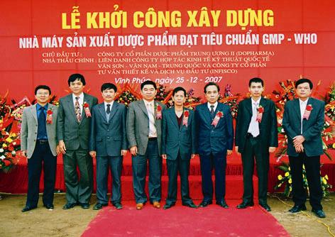 Dự án đầu tư xây dựng Nhà máy sản xuất Dược phẩm đạt tiêu chuẩn GMP-WHO