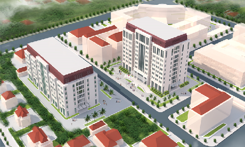 Dự án Nhà làm việc các Ban Đảng - Công trình A4